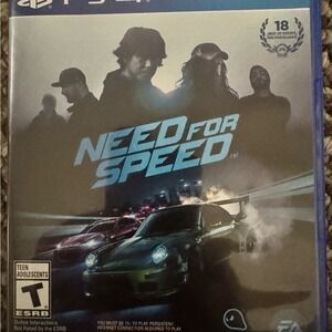 Sony PS4 Need for‎ Speed Game - Blue and Black